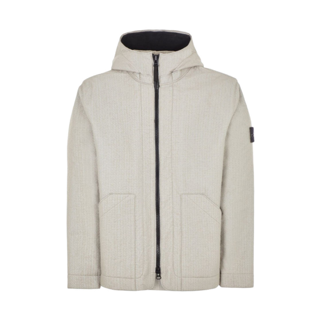 스톤 아일랜드 43199 니들 펀치 리플렉티브 후드 자켓 라이트 그레이 - 22FW(Stone Island 43199 Needle Punched Reflective Hooded Jacket Light Grey - 22FW) - 3