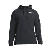 Nike Pro Dri-Fit Flex Vent Max Full Zip Hooded Training Jacket Black - Asia
