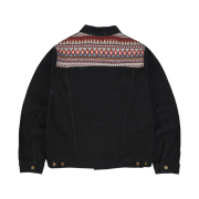 ersco Ancient Denim Trucker Jacket Black