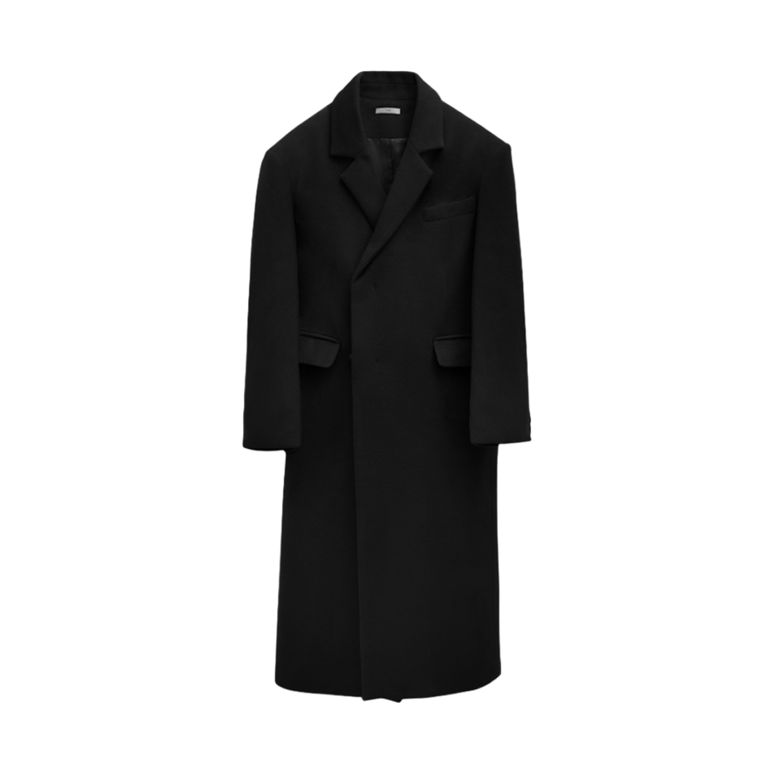 유지 버진 울 코트 블랙(YUJI Virgin Wool Coat Black)