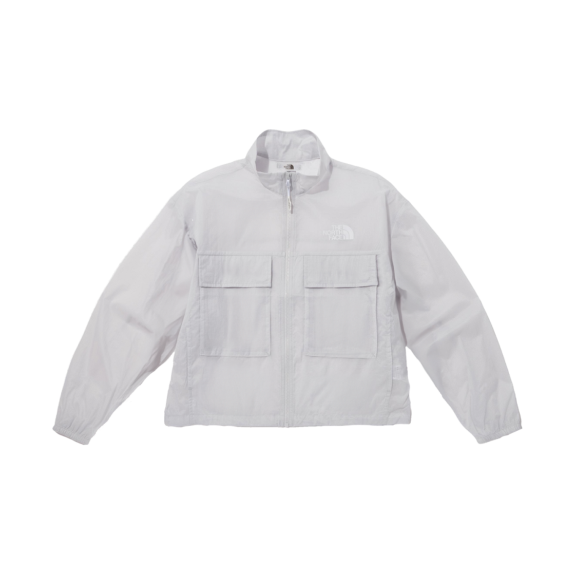 (W) 노스페이스 화이트 라벨 레스턴 크롭 파카 아이스 그레이((W) The North Face White Label Reston Crop Parka Ice Gray) - 1
