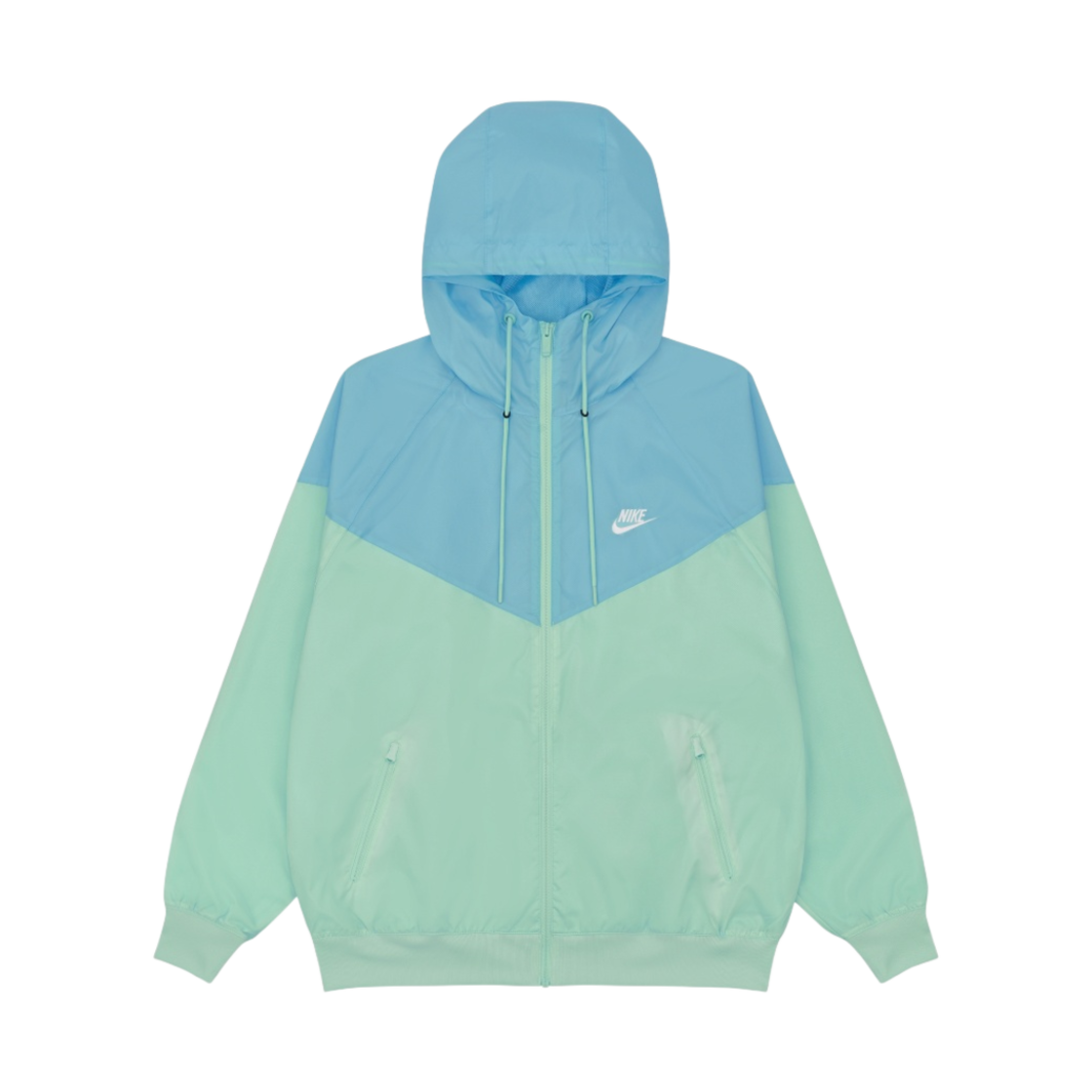 나이키 NSW 윈드러너 후드 자켓 민트 폼 블루 - 아시아(Nike NSW Windrunner Hoodie Jacket Mint Foam Blue - Asia)