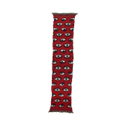 Kapital Speakeasy Happy Felted Wool Muffler Red