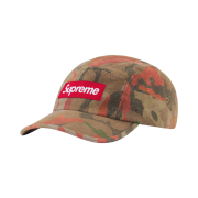 Supreme Washed Canvas Camp Cap Tan Camo - 24SS