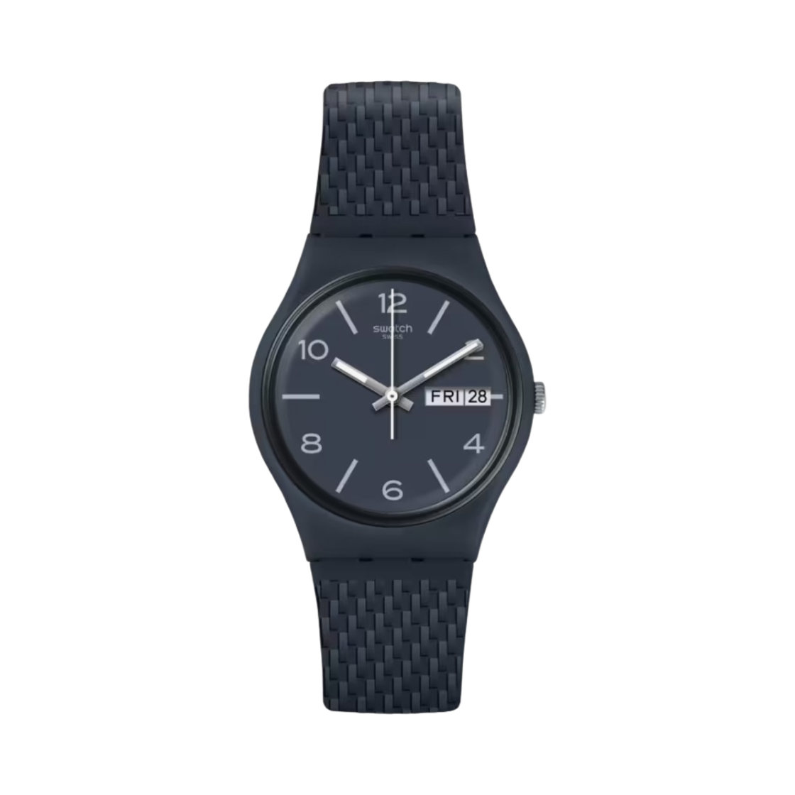 스와치 라제라타 쿼츠 다크 블루(Swatch Laserata Quartz Dark Blue)