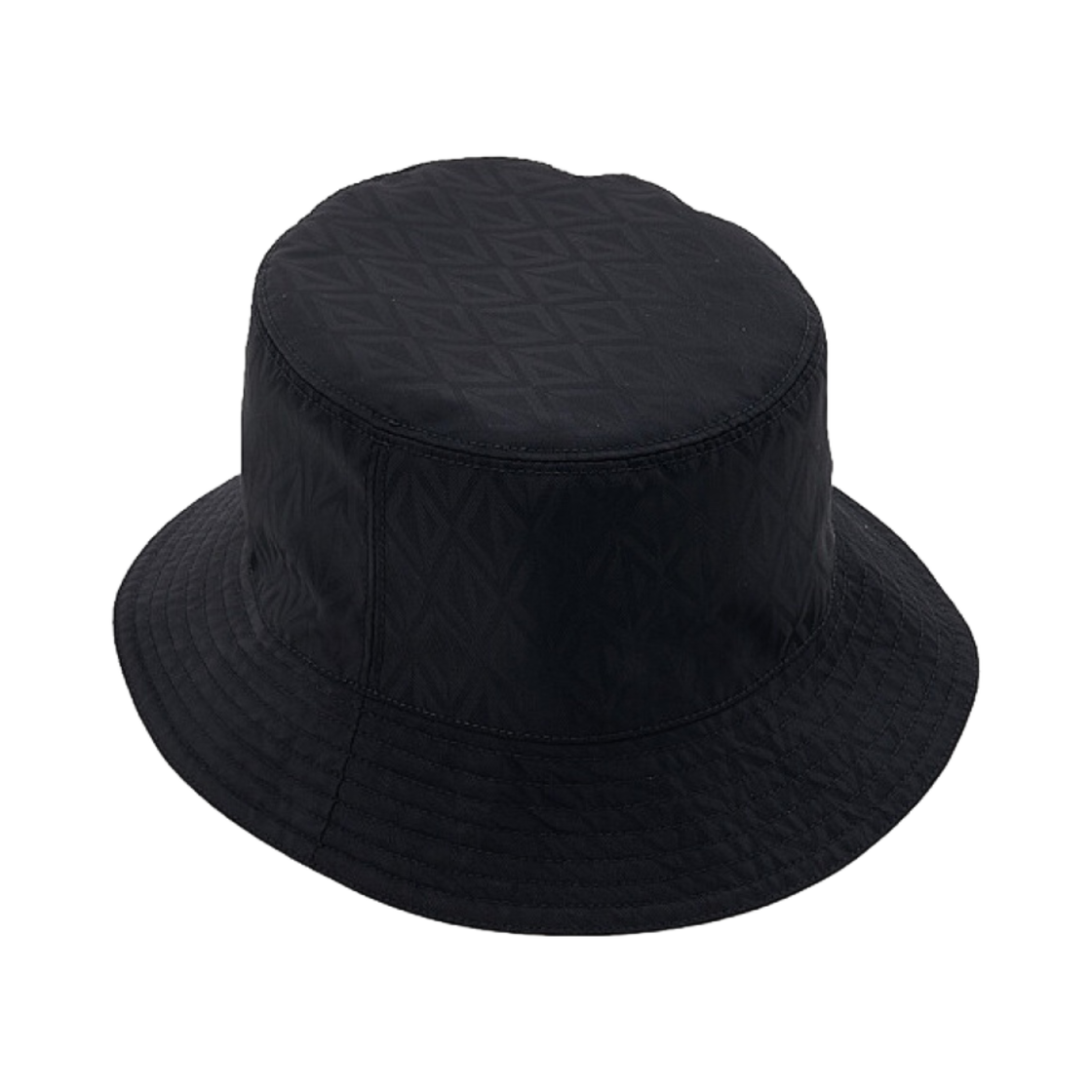디올 CD 다이아몬드 리버시블 버킷 햇 블랙 앤 웜 토프 워터 리펠렌트 코튼 자카드(Dior CD Diamond Reversible Bucket Hat Black and Warm Taupe Water-Repellent Cotton Jacquard) - 3