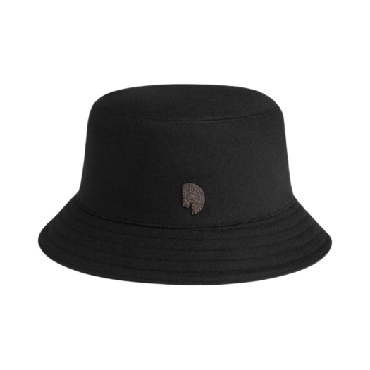 Hermes Fred Clou Carrousel Bucket Hat Noir