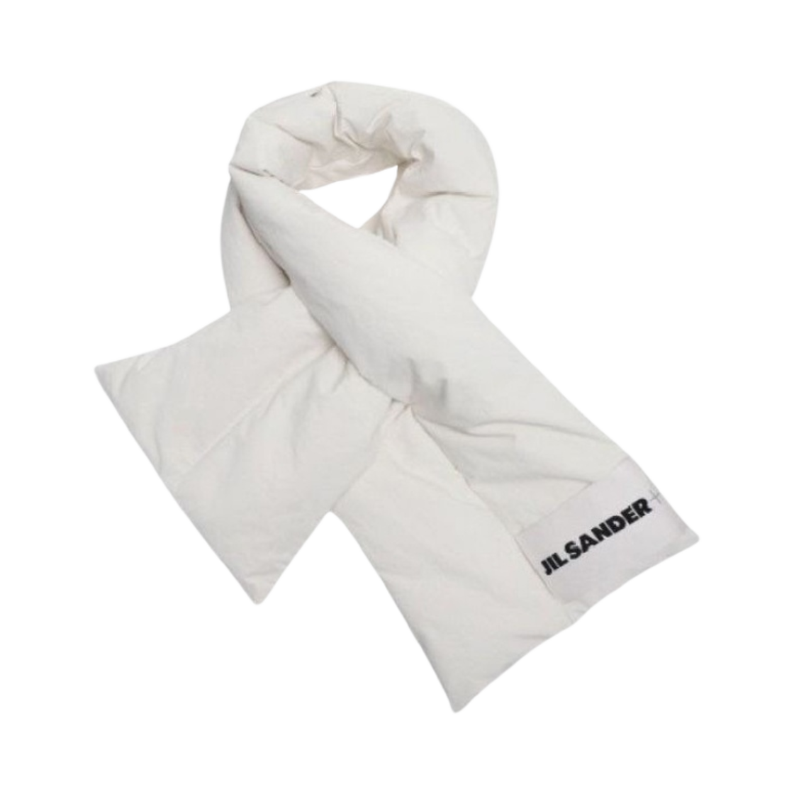 J40TE0002-J70008-102 Jil Sander Down Muffler White