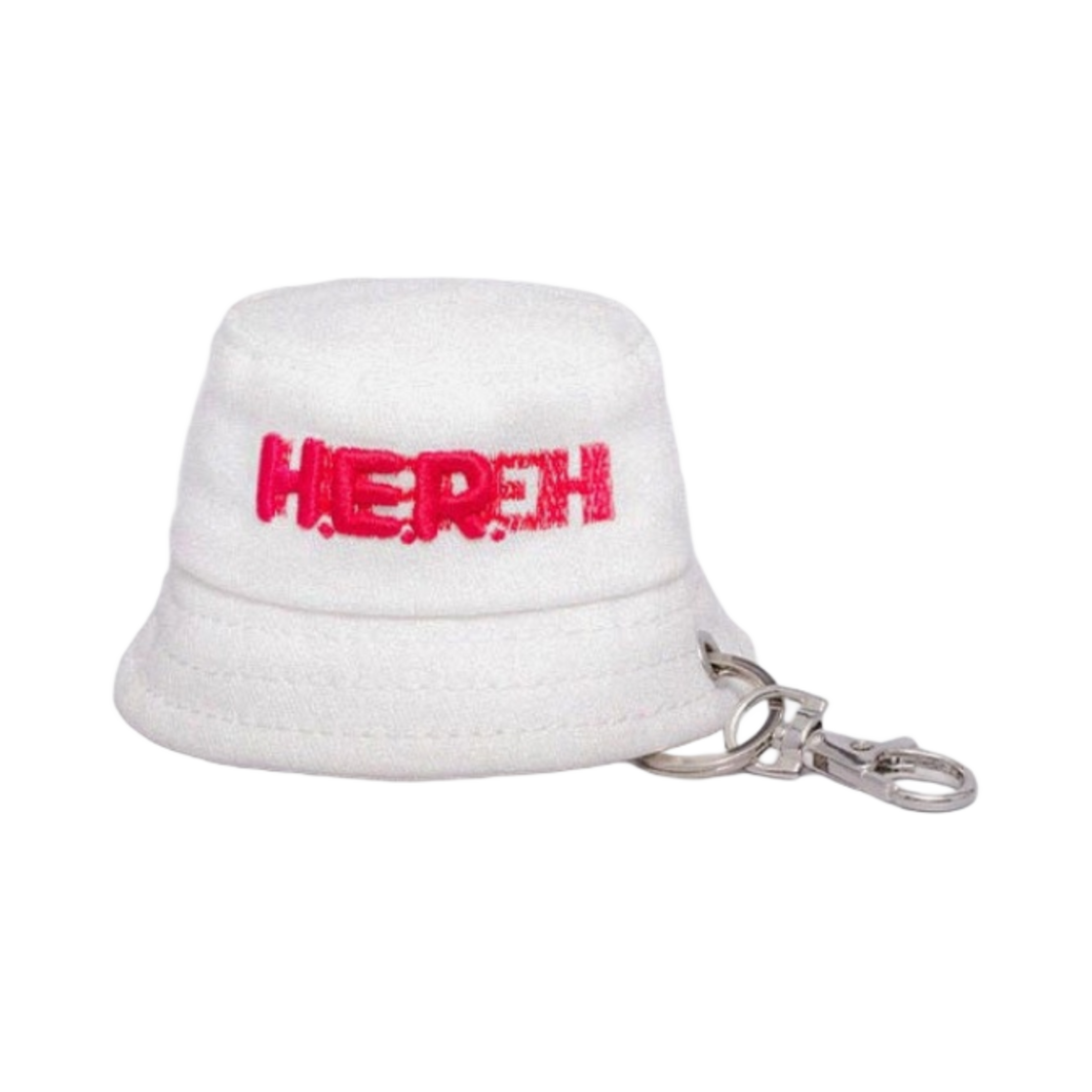 - IU 2024 IU H.E.R. Bucket Hat Keyring White