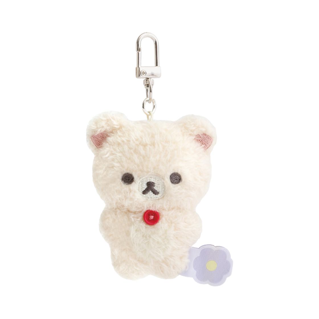 RLK12103 San-X Rilakkuma Flower Keyring Rilakkuma
