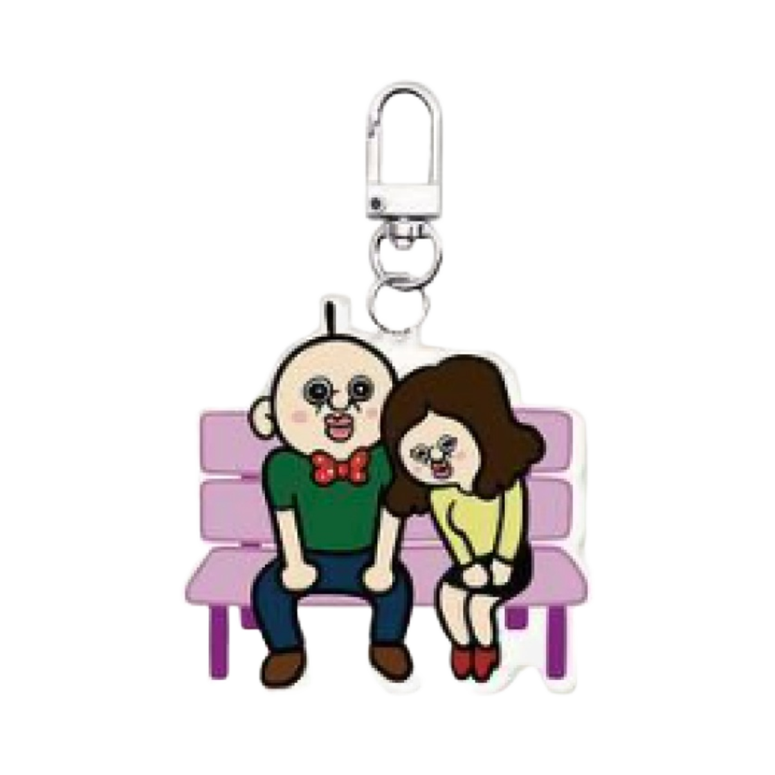 빵빵이 벤치 옥지 키링(Bbangbbang Bench Okji Keyring)