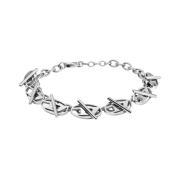 Diesel Dx1436 Stainless Steel Chain Bracelet Silver