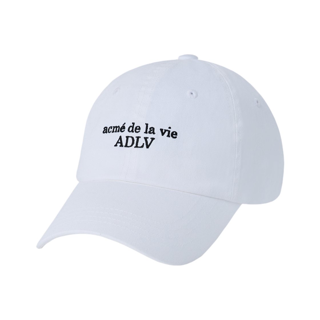 아크메드라비 베이직 스몰 로고 볼캡 R 화이트