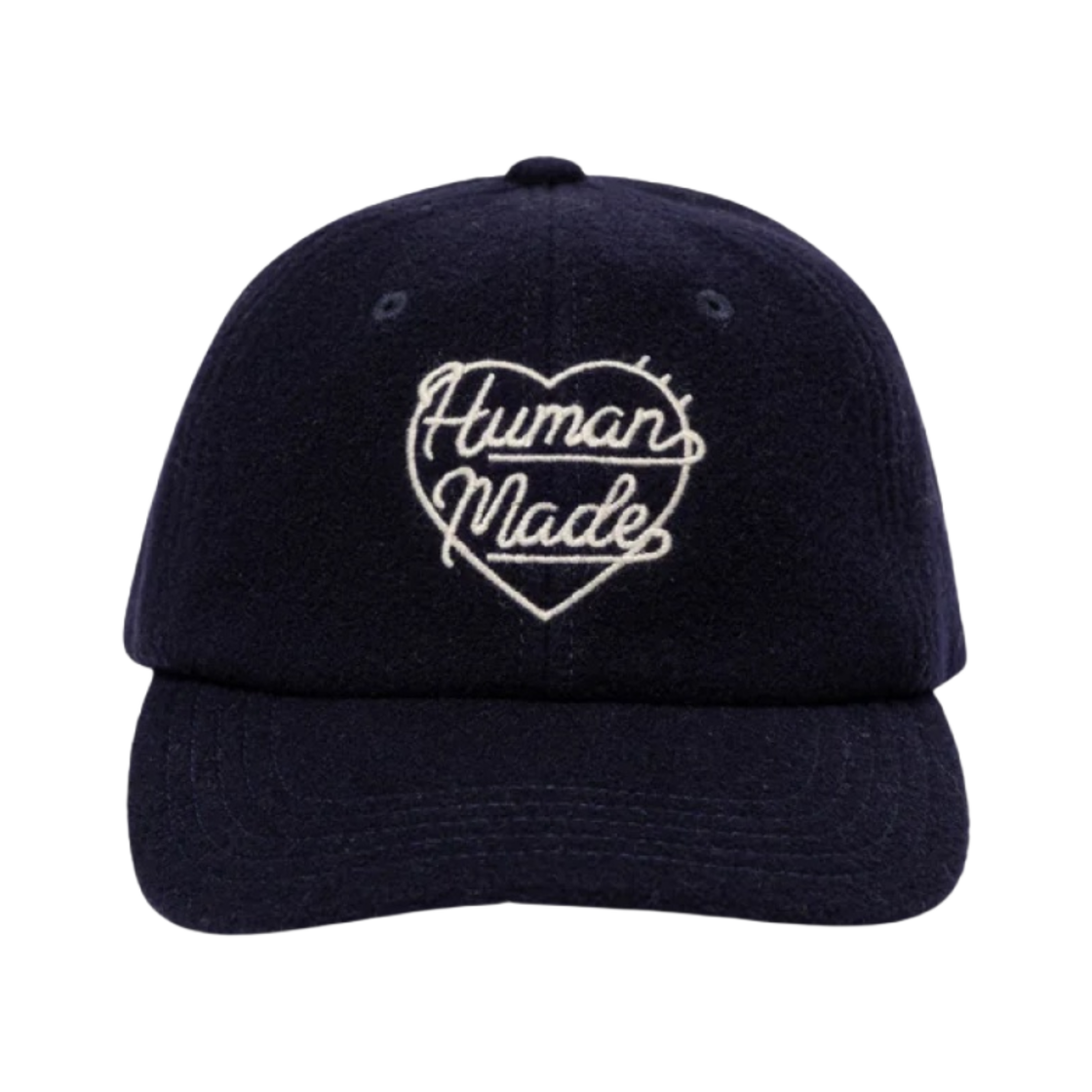 휴먼 메이드 6-패널 울 캡 네이비(Human Made 6-Panel Wool Cap Navy) - 2