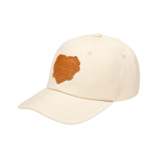 Human Made 6-Panel Denim Cap White