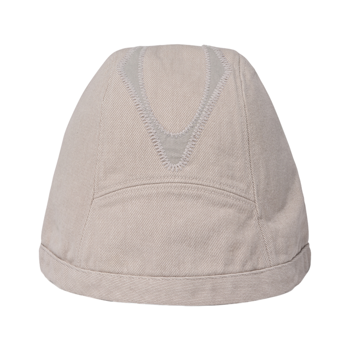 미스치프 롬버스 레이스업 버킷햇 라이트 핑크 그레이(Mischief Rhombus Lace Up Bucket Hat Light Pink Grey)