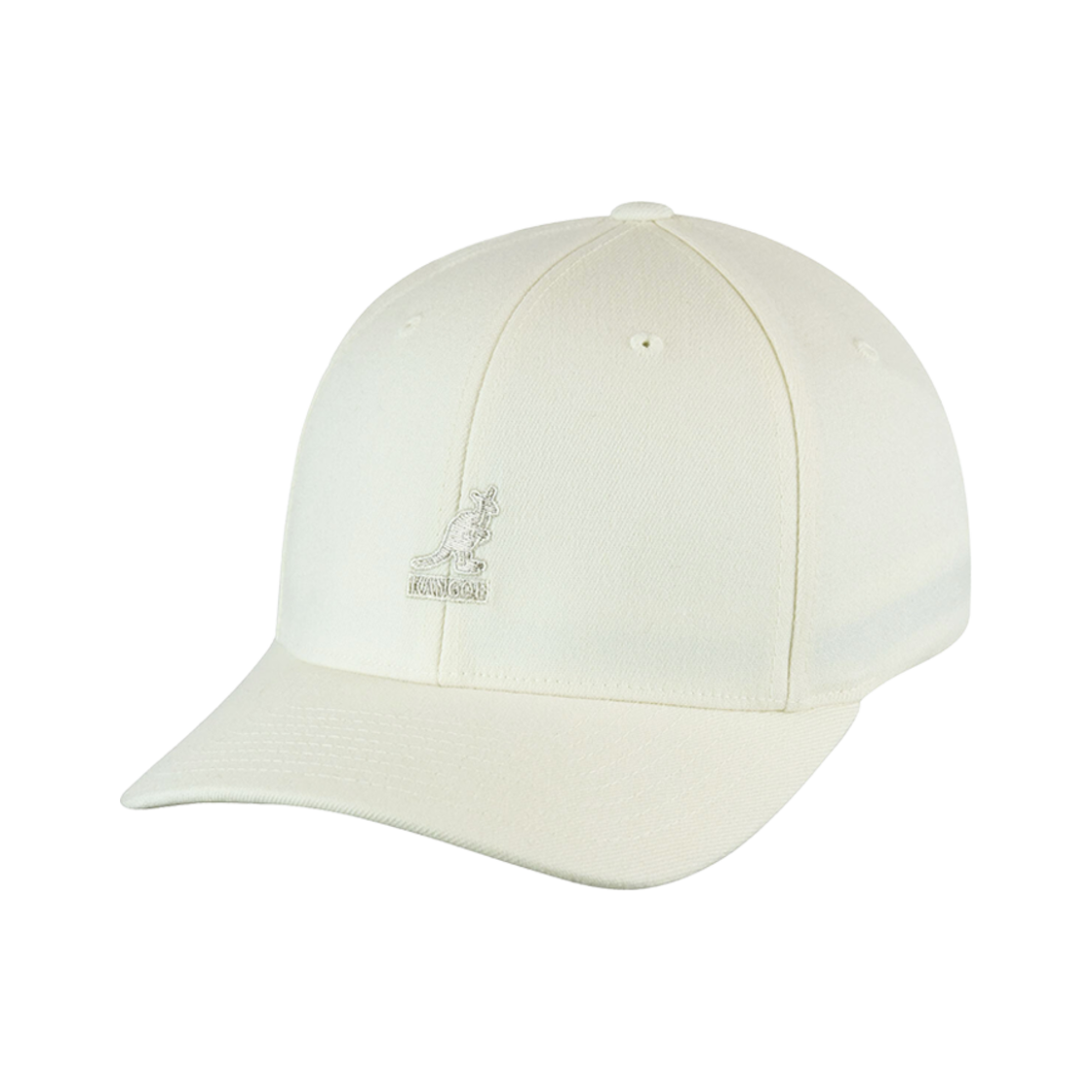 캉골 울 플렉스핏 베이스볼 캡 화이트(Kangol Wool Flexfit Baseball Cap White)