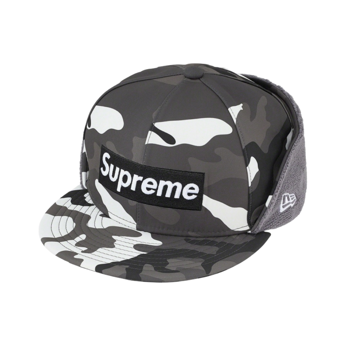 슈프림 윈드스토퍼 이어플랩 박스로고 뉴에라 스노우 카모 - 20FW(Supreme Windstopper Earflap Box Logo New Era Camo - 20FW) - 1