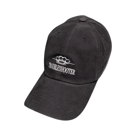 24SSUMCTSSW Undermycar Gashutein 6 Troubleshooter Washed Ball Cap Star White - 24SS