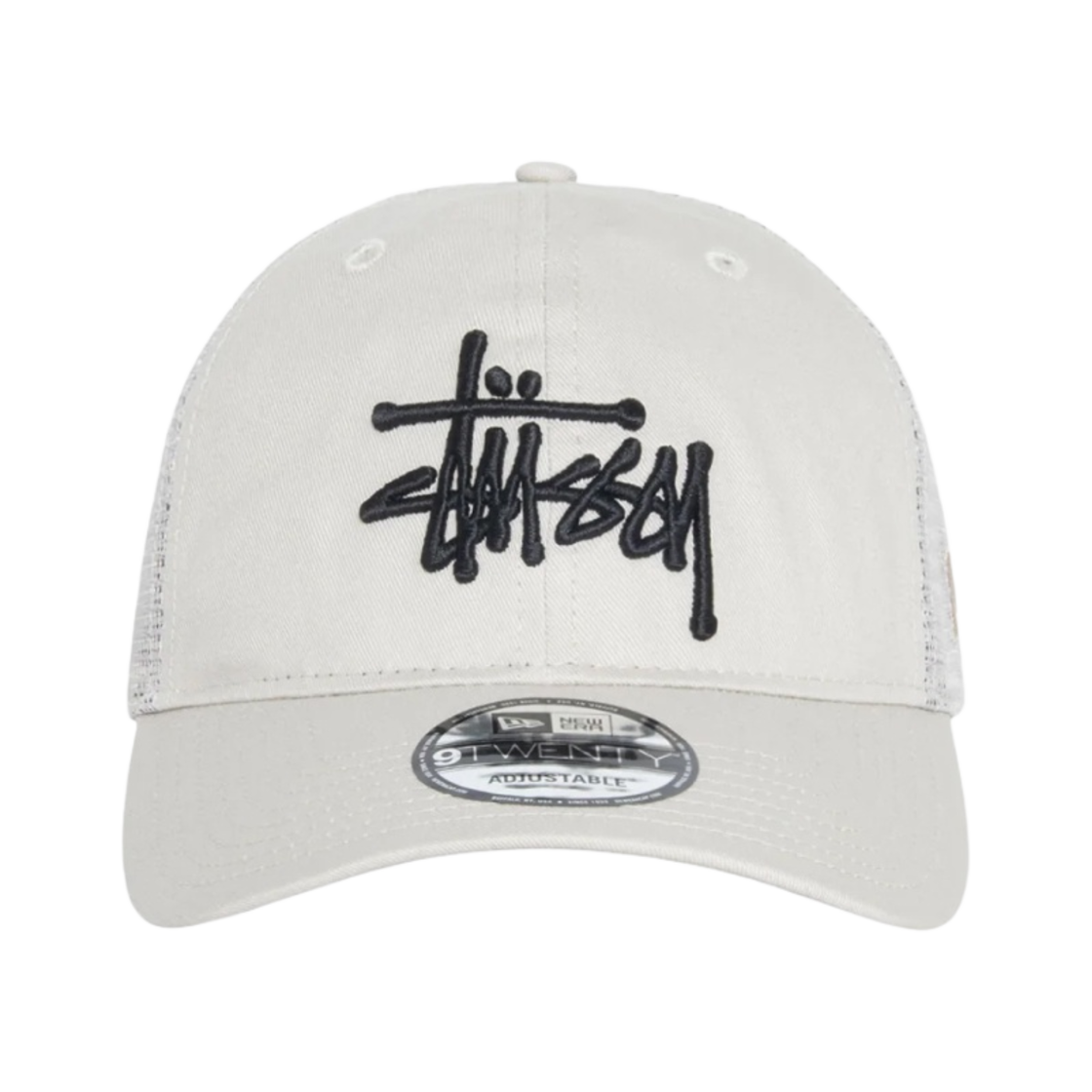 스투시 뉴에라 9Twenty 베이직 트러커 스톤 | Stussy | KREAM