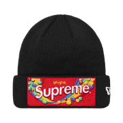 Supreme x Skittles New Era Beanie Black - 21FW