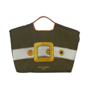 Ball & Chain San Hideaki Buckle Eco Bag L Khaki