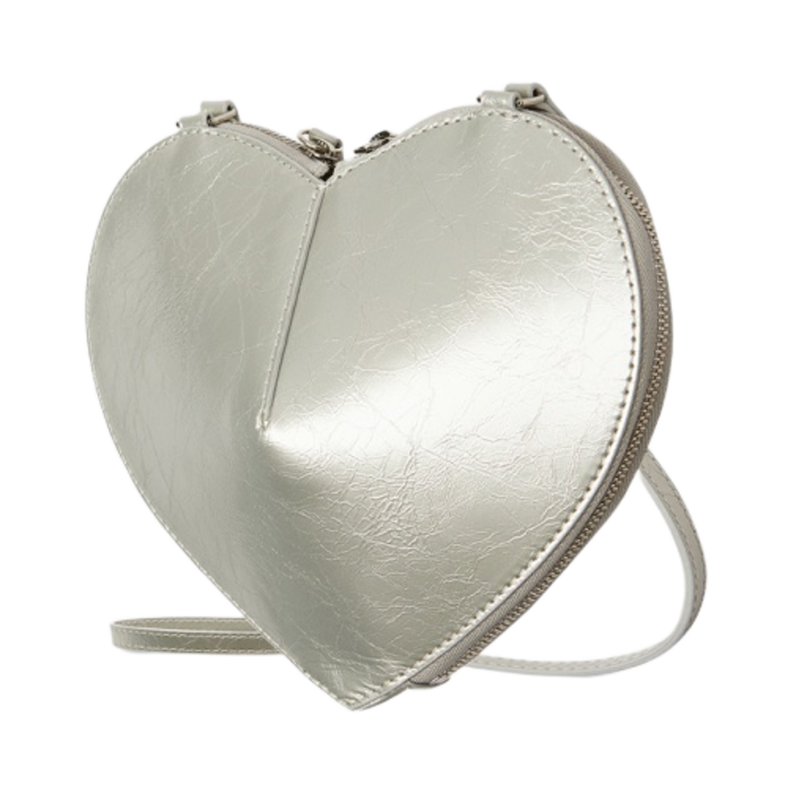 라플라 하트백 실버(Lapla Heart Bag Silver) - 2