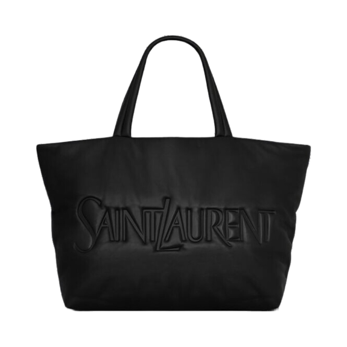 756269-AACIW-1000 Saint Laurent Tote In Nappa Lambskin Black