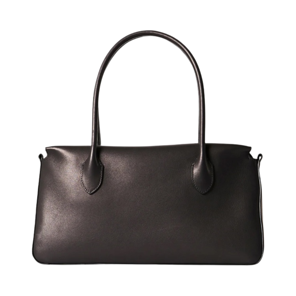 더 로우 E/W 탑 핸들 레더 백 블랙(The Row E/W Top Handle Bag in Leather Black) - 1
