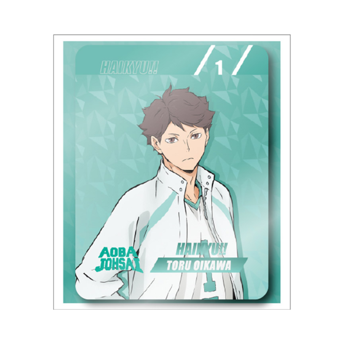 6977299620216 HAIKYU Hard Case Folding Hand Mirror Oikawa