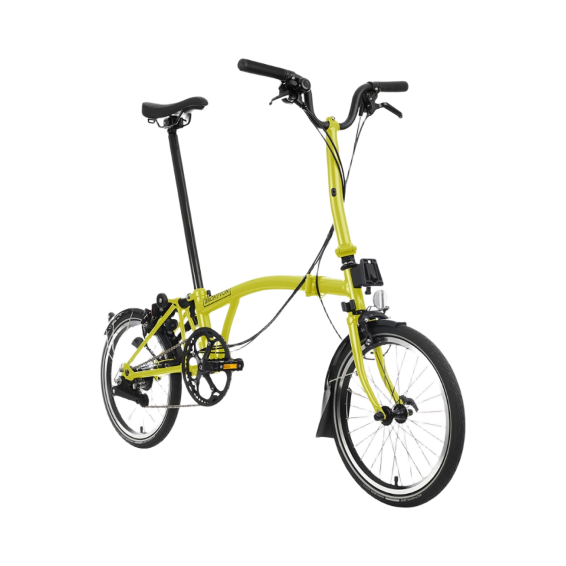 브롬톤 C 라인 어반 2 스피드 유주 라임(Brompton C Line Urban 2 Speed Yuzu Lime) - 2