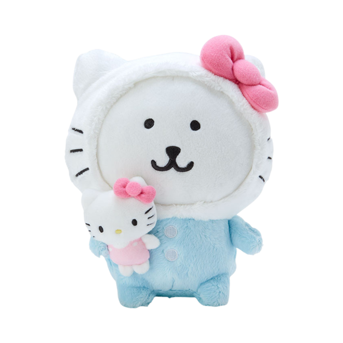 4550337961339 Chiikawa x Sanrio Characters Kuma Nagano Hello Kitty Plush