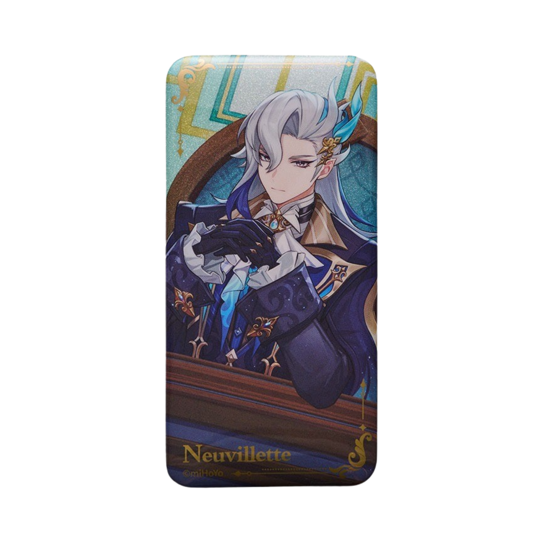 6942421102281 Genshin Badge Square To the Stars Shining in the Depths B Neuvillette