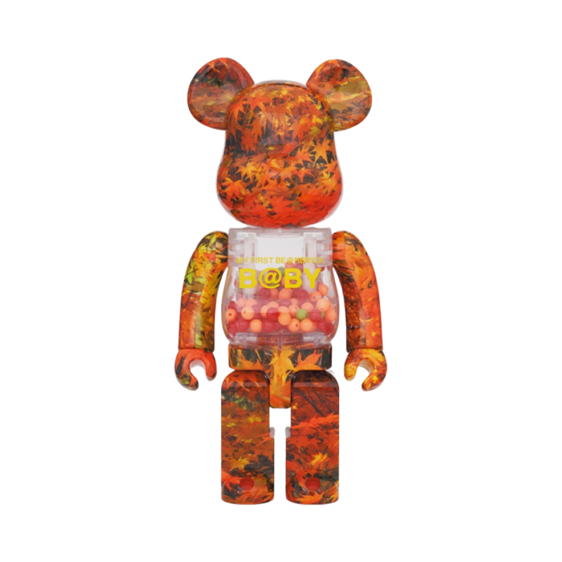 베어브릭 마이 퍼스트 베어브릭 베이비 오텀 리브스 버전 100% & 400% 세트(Bearbrick My First Bearbrick Baby Autumn Leaves Ver. 100% & 400% Set) - 2