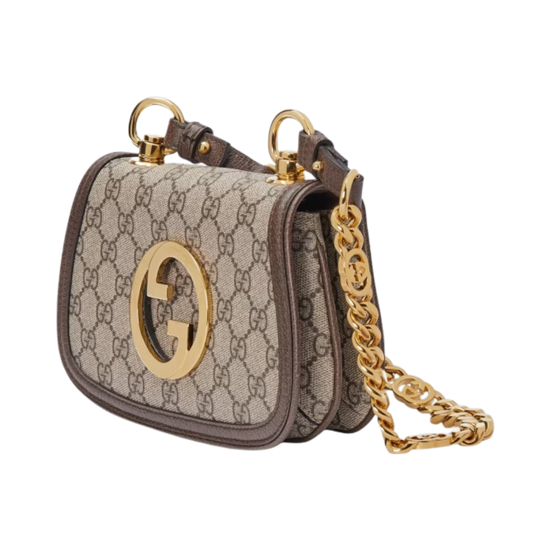 구찌 블론디 미니 숄더백 베이지 에보니(Gucci Blondie Mini Shoulder Bag Beige Ebony) - 2