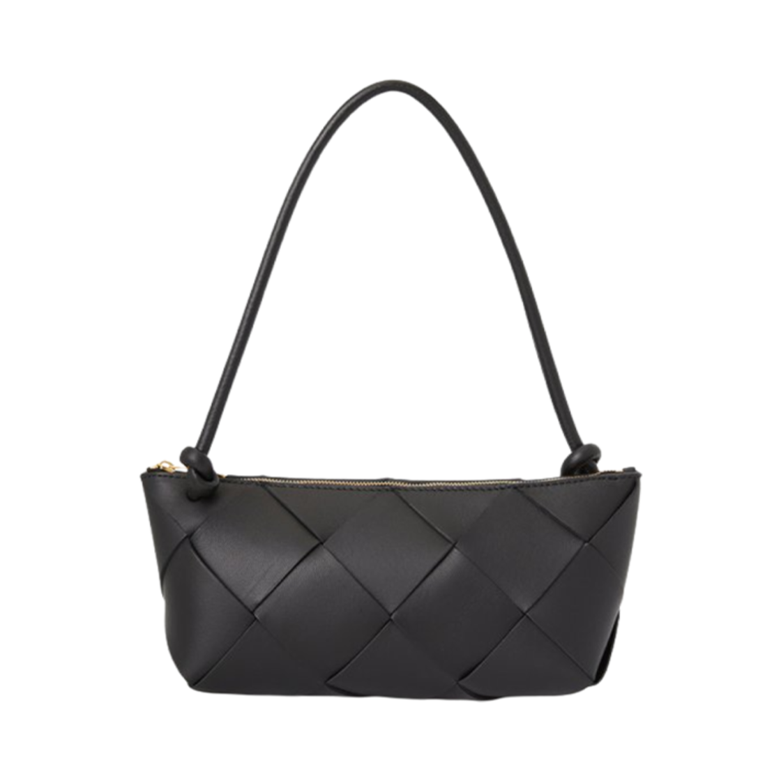 보테가 베네타 카세트 미니 숄더백 블랙(Bottega Veneta Cassette Mini Shoulder Bag Black) - 1
