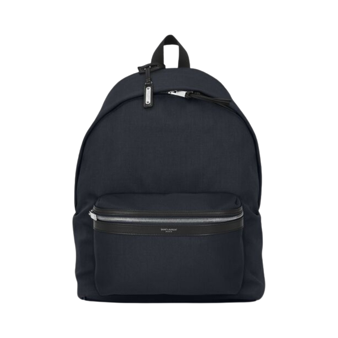 생로랑 시티 백팩 나일론 캔버스 앤 레더 네이비(Saint Laurent City Backpack In Nylon Canvas And Leather Navy) - 1