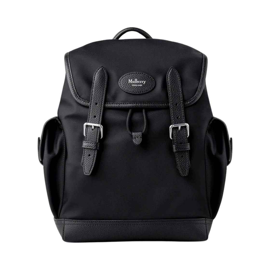 멀버리 미니 헤리티지 나일론 백팩 블랙(Mulberry Mini Heritage Nylon Backpack Black)