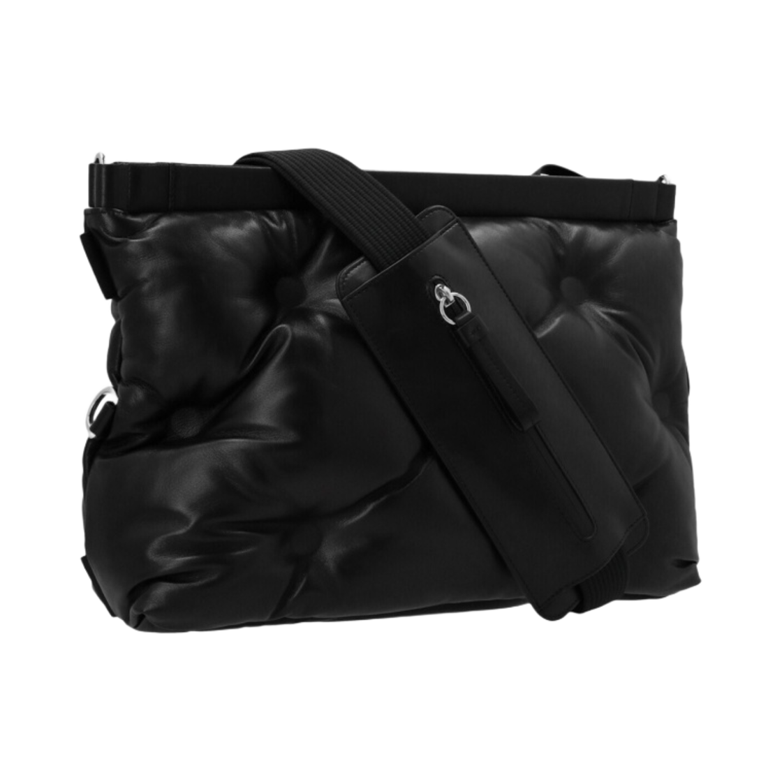 메종 마르지엘라 글램 슬램 레더 원 숄더백 블랙(Maison Margiela Glam Slam Leather One Shoulder Bag Black) - 2