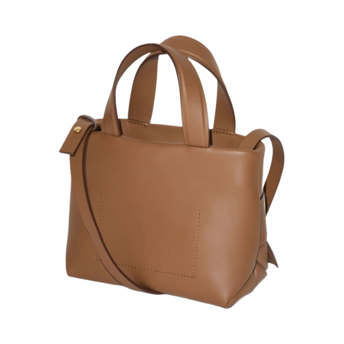아크네 스튜디오 마이크로 토트백 카멜 브라운(Acne Studios Micro Tote Bag Camel Brown) - 2
