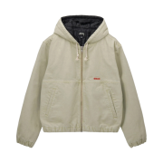 Stussy Double Dye Work Jacket Cream