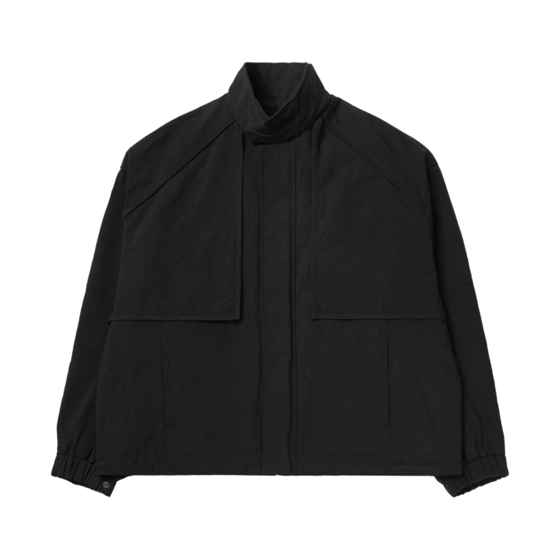 준지 숏 블루종 바라쿠타 점퍼 블랙 - 23SS(Juun.J Short Blouson Baracuta Jumper Black - 23SS)