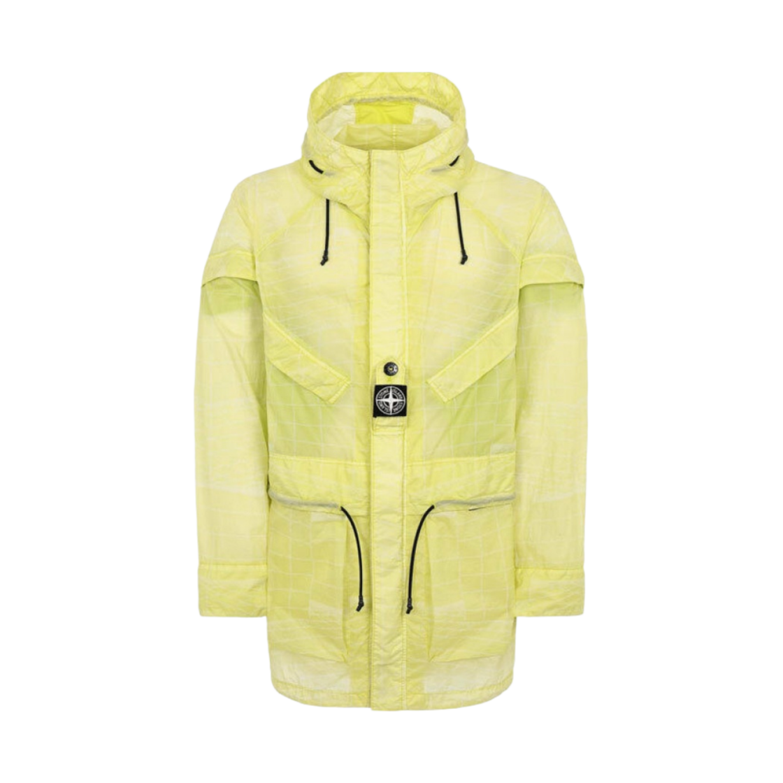 Stone Island 42999 Reflective Grid Lamy TC Jacket Pistachio - 21SS