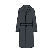 Uniqlo U Trench Coat Dark Gray