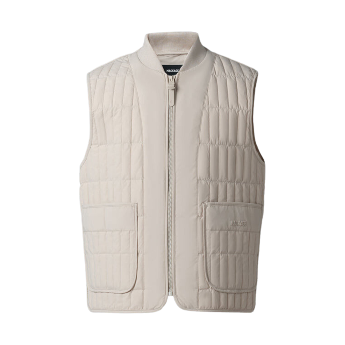 맥카지 레비 라이트 다운 버티컬 퀼티드 베스트 트렌치(Mackage Levi Light Down Vertical Quilted Vest Trench) - 1
