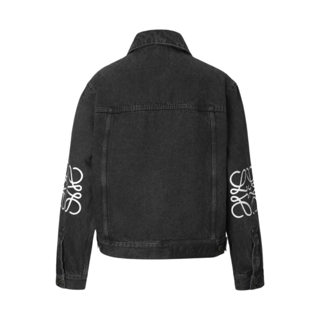 로에베 아나그램 코튼 자켓 블랙(Loewe Anagram Jacket in Cotton Black) - 2