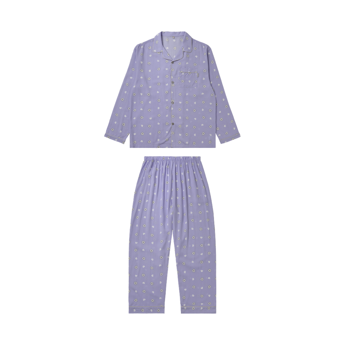 스파오 X 우왁굳 이세계 아이돌 긴팔 파자마 아이네(Spao x Woowakgood Isegye Idol Long Sleeve Pajama Ine)