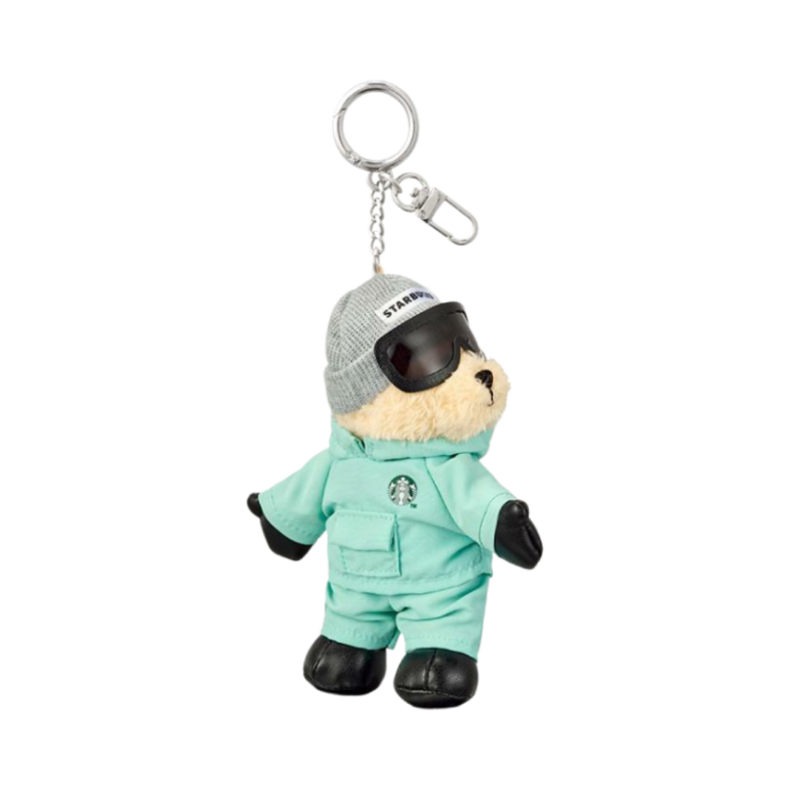 스타벅스 스노우보드 베어리스타 키체인(Starbucks Snowboard Bearista Keychain)