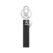 Louis Vuitton LV Shadow Dragonne Key Holder and Bag Charm Black