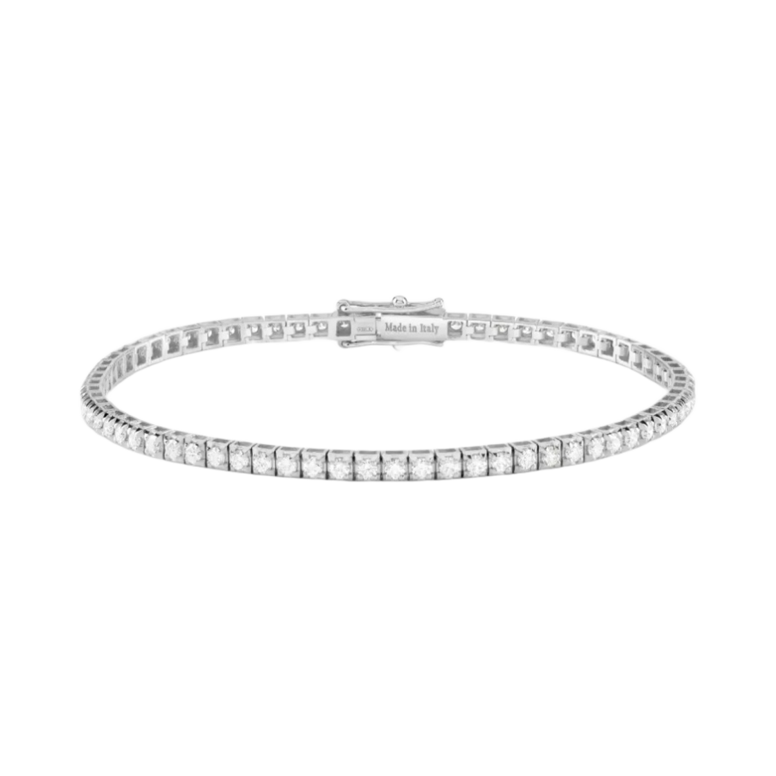 다미아니 루체 다이아몬드 브레이슬릿 화이트 골드 (2.52캐럿~3.01캐럿)(Damiani Luce Diamonds Bracelet White Gold (2.52ct~3.01ct))